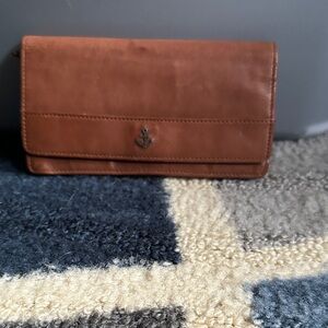 Elegant Brown Leather Women's Wallet